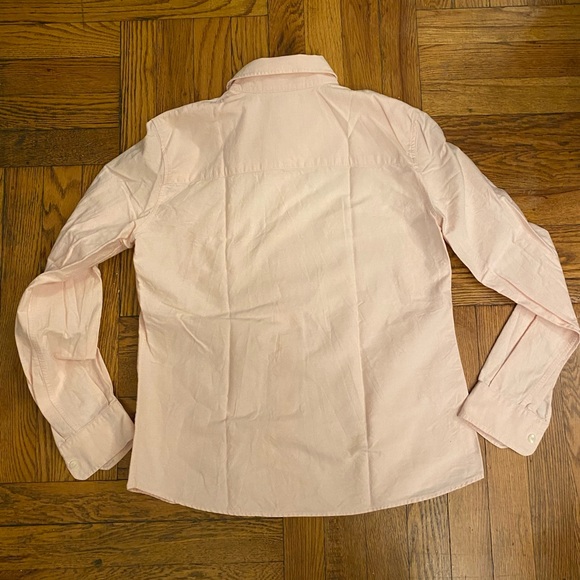 Authentic Burberry classic light pink long sleeves button down shirt - Picture 2 of 5